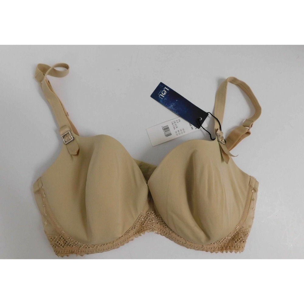 New Lou Music Hall Contour‎ 20564 Beige Underwire Bra 34D